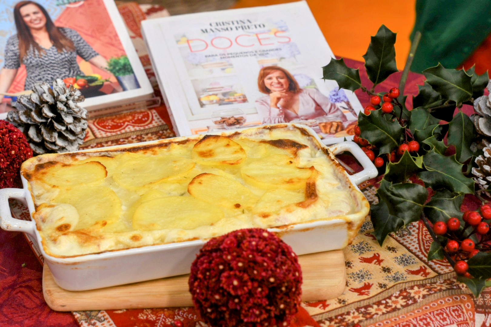 Gratinado de batata Cristina Manso Preto Praça da Alegria RTP