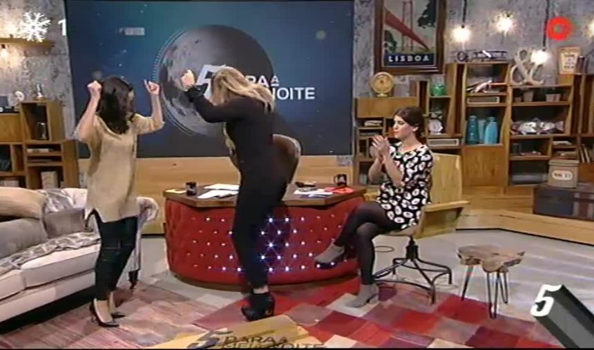 Kátia Aveiro dança o Bailinho da Madeira