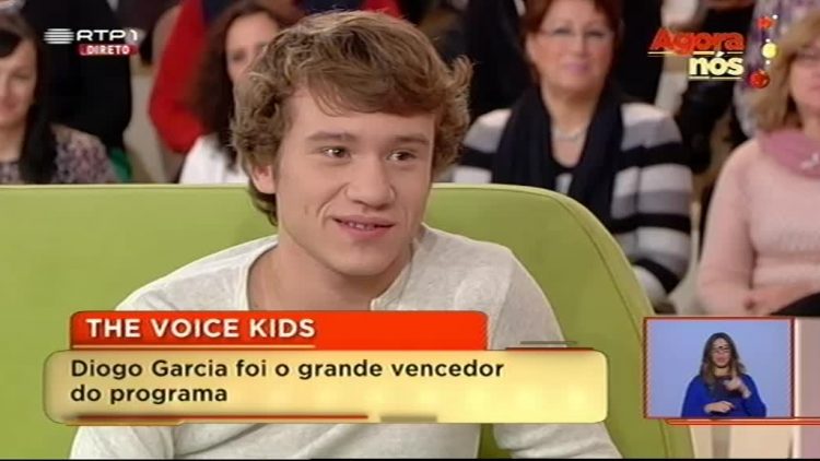Diogo Garcia é o vencedor do The Voice Kids