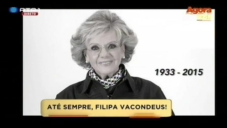 Até sempre, Filipa Vacondeus!