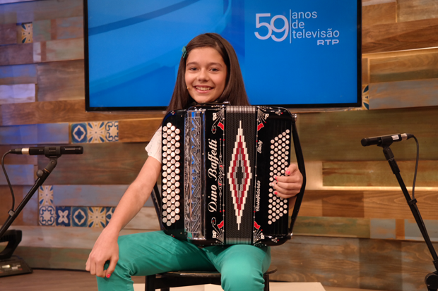 Luísa Martins, a acordeonista do Got Talent Portugal
