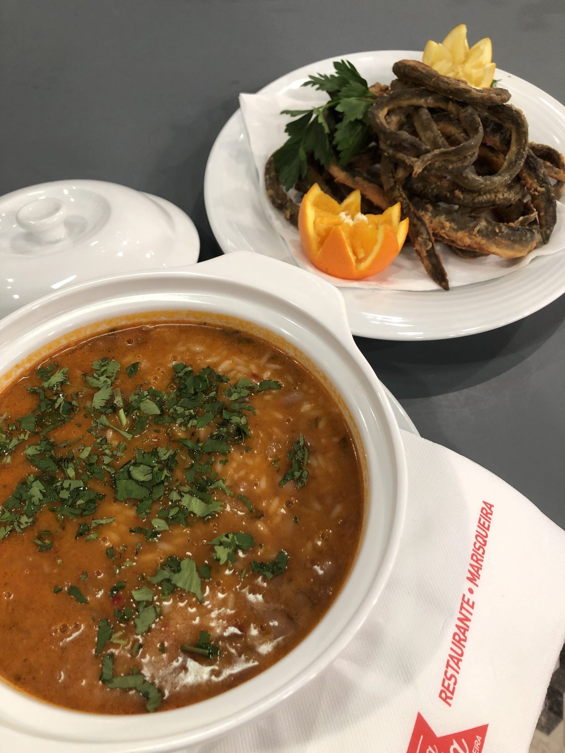 Enguias Fritas Com Arroz De Feij o A Nossa Tarde