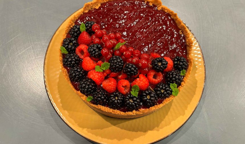 Cheesecake de Frutos Vermelhos - Chef Marlene Cruz