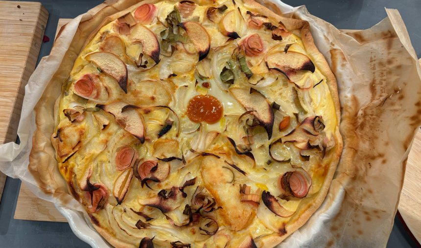 Quiche de Marmelo e Queijo - Chef Fábio Bernardino