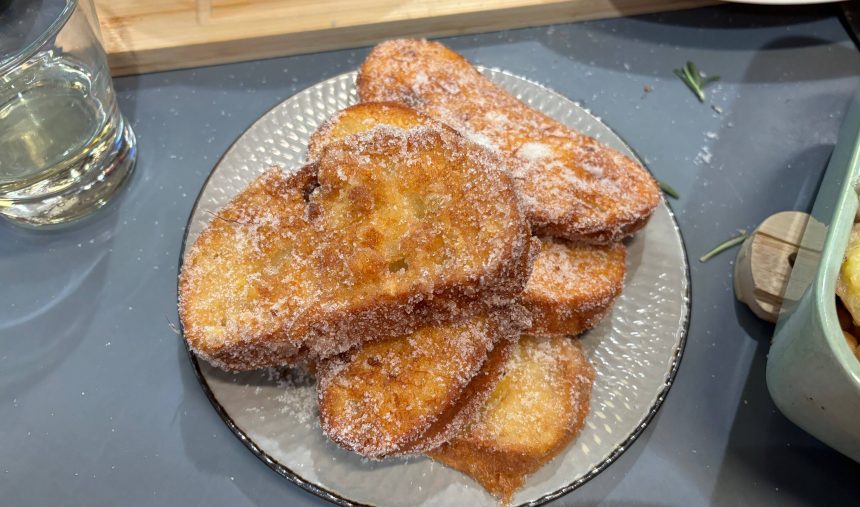 Rabanadas com Calda de Vinho do Porto - Chef Fábio Bernardino