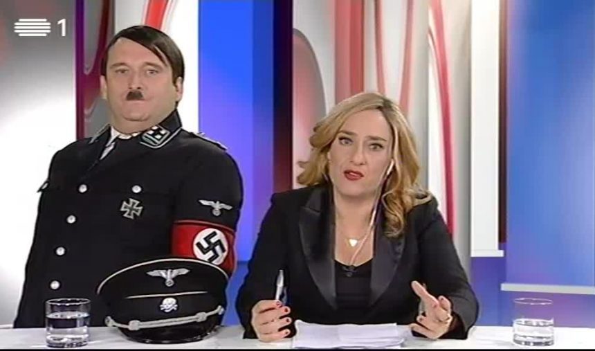 Hitler entrega-se em direto e em exclusivo a Sandra Felgueiras