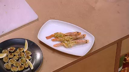 Aula de Marisco: Como cozinhar camarão recheado com sapateira?