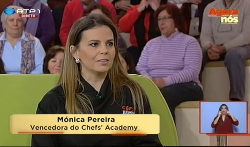 Mónica Pereira esteve no 