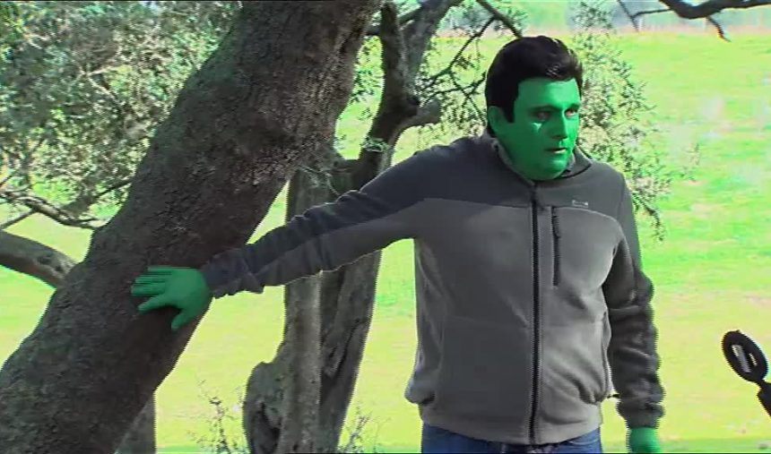 Homem verde em Almaraz
