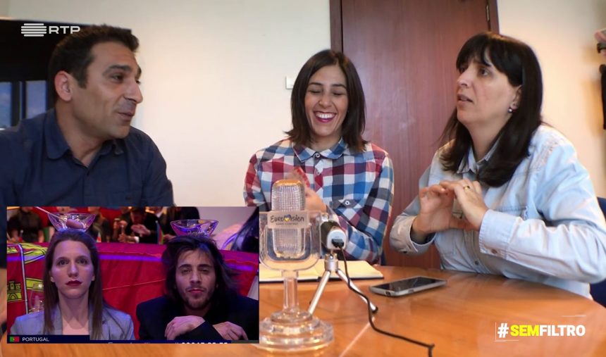 Gonçalo Madaíl, Joana Martins e Carla Bugalho partilham histórias de bastidores da Eurovisão 2017