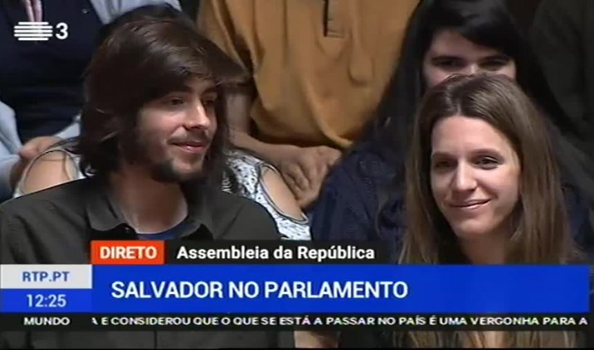 Salvador e Luísa Sobral homenageados no Parlamento