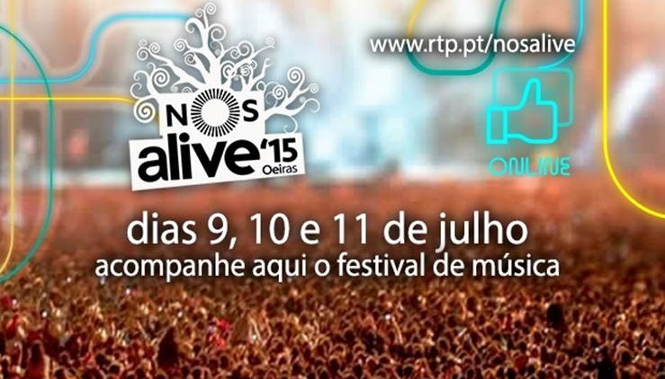 NOS Alive 2015 na RTP