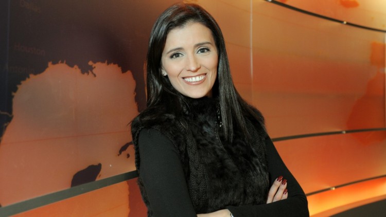 Jornalista Ana Lourenço na RTP