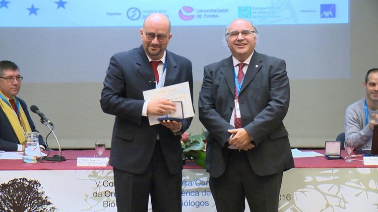 Luís Henrique Pereira distinguido com grau de membro Honorário da Ordem dos Biólogos