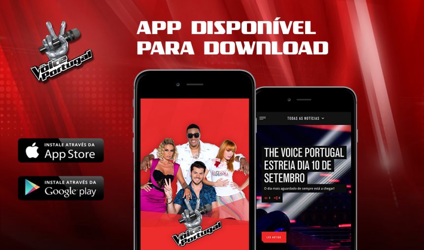 App The Voice Portugal já disponível