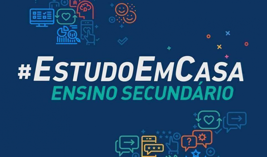 #EstudoEmCasa Ensino Secundário também disponível na televisão