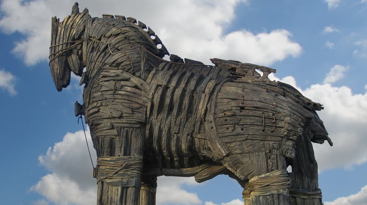 Reflexões Diárias: Cavalo de Troia / Trojan horse