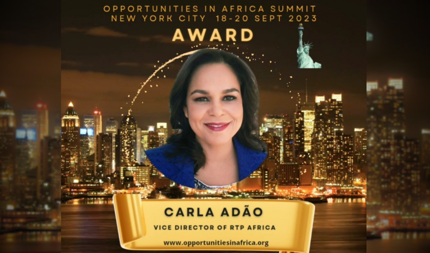 Carla Adão distinguida com o Africa Empowerment Award