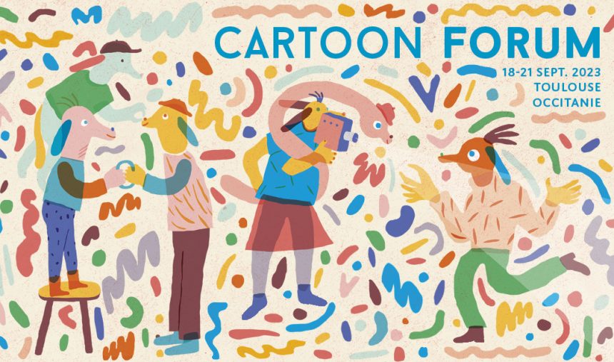 RTP entre os canais nomeados do Cartoon Forum Tributes 2023
