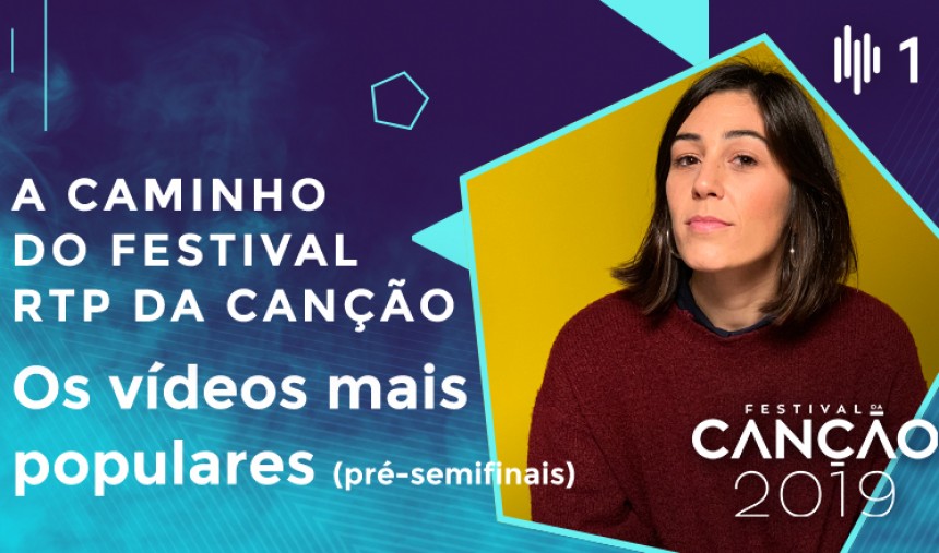 QUARTA, 13 FEV: Os vídeos mais populares do Festival (pré-semifinais), com Joana Martins | Antena1