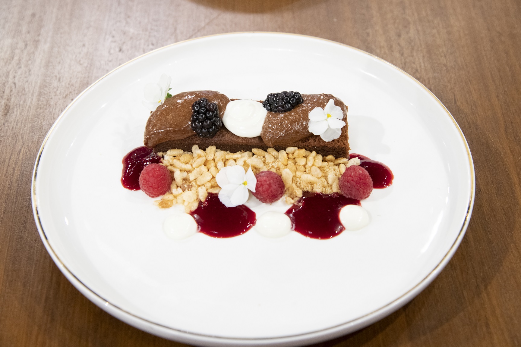 Delícia de chocolate Masterchef