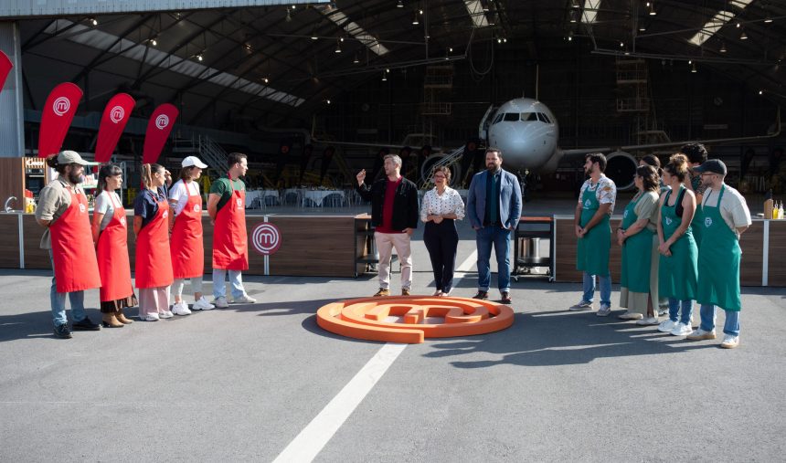 MasterChef viaja até aos hangares da TAP para prova surpreendente