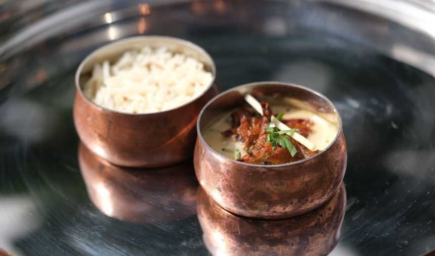 Kadhi Pakora com Arroz Jeera - Equipa Verde