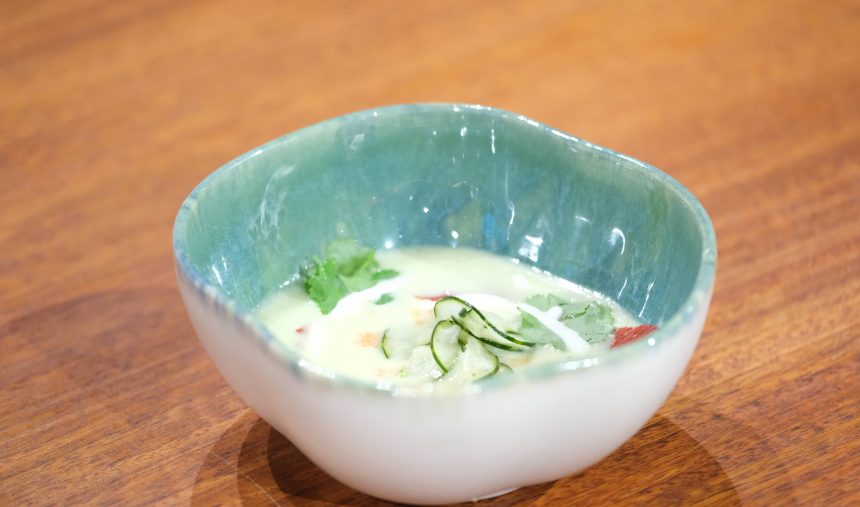 Sopa Fria de Melão e Granizado de Papaia - Maria & Ana Raquel