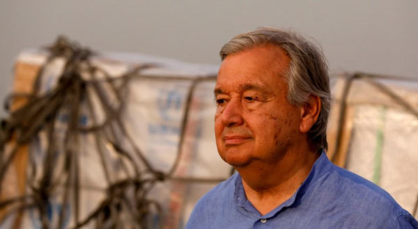 Impactos da guerra e da covid-19. O apelo de Guterres 