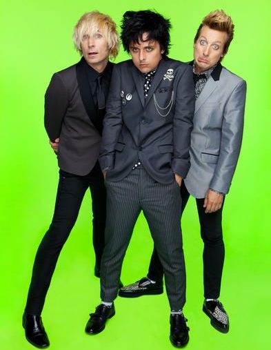 Green Day são cabeças de cartaz de dia 12 de julho