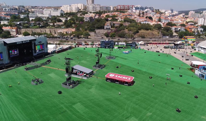 Timelapse do NOS Alive