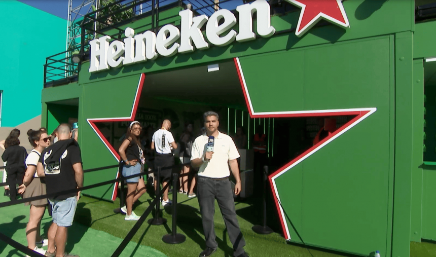 Bem vindos/as ao stand da Heineken