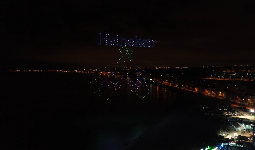 Heineken ilumina o céu dos NOS ALIVE