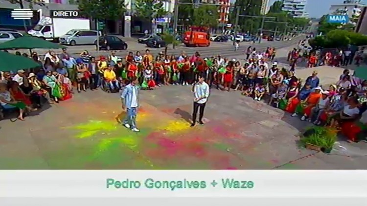 Pedro Gonçalves e Waze