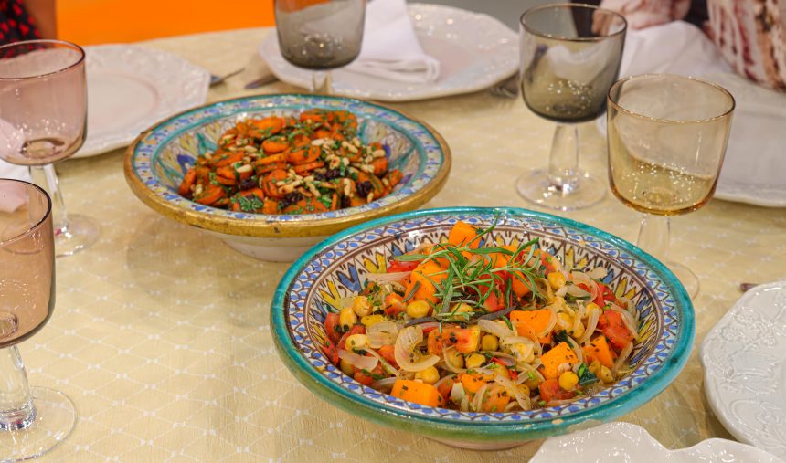 Salada de Cenoura Marroquina com Guisado de Legumes - Chef Hélio Loureiro