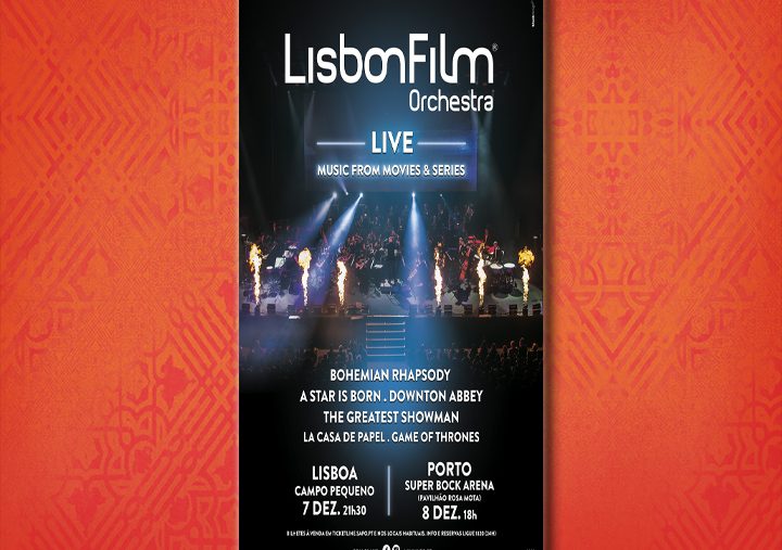 Passatempo na Praça da Alegria – 3 Bilhetes Duplos Lisbon Film Orchestra no dia 08 de Dezembro de 2019 às 18:00 no Pavilhão Rosa Mota