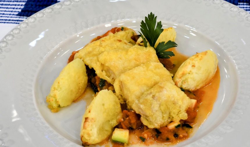 Filetes de bacalhau em tomatada - Chef Marco Gomes