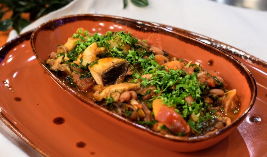 Feijão Manteiga com Cogumelos e Batata Doce - Chef Hélio Loureiro