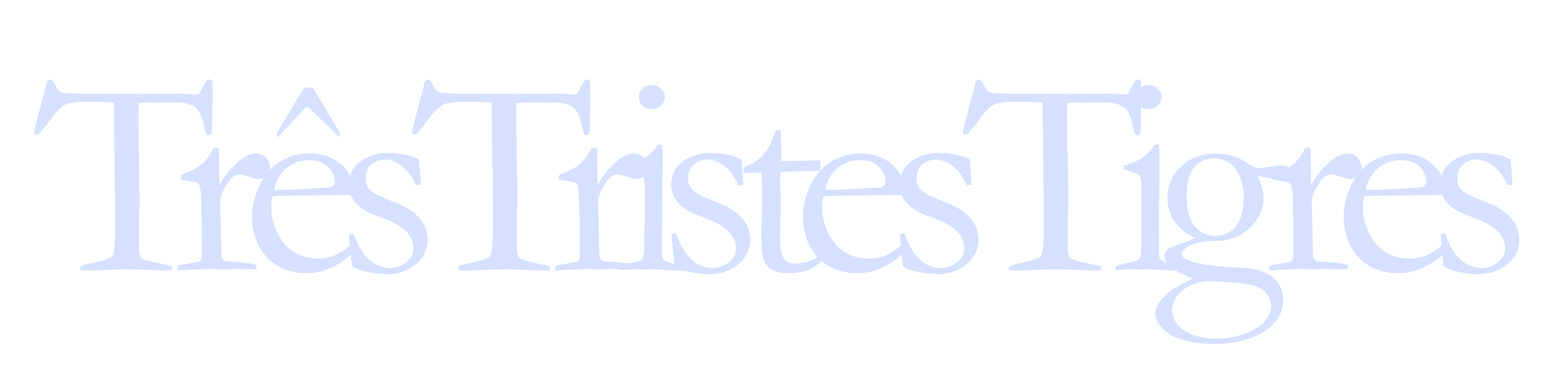 Logo Três Tristes Tigres