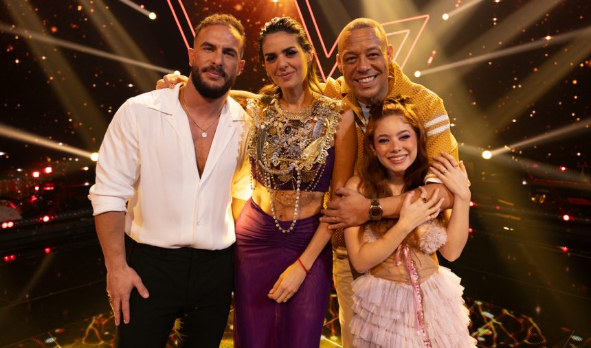 Nininho Vaz Maia, Cuca Roseta, Carlão e Bárbara Tinoco. Os mentores do The Voice Kids 2024.