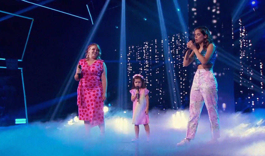 Inês, Nicole e Érica 1.ª Gala The Voice Gerações 2023