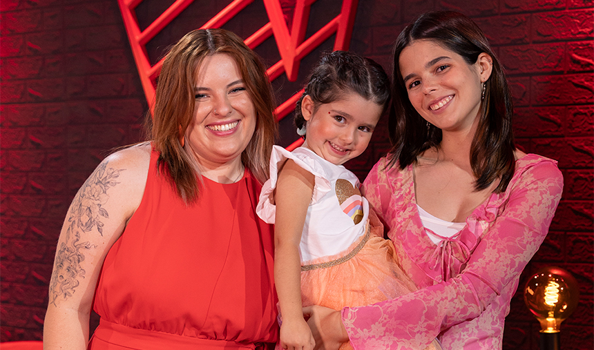 Inês, Érica e Nicole concorrentes The Voice Gerações 2023