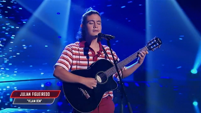 Imagem Julian Figueiredo - "Vejam Bem" | Provas Cegas