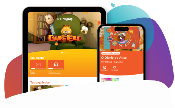 imagem do zigzag play em tablet 