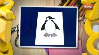Desenha um pinguim