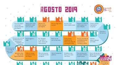 Calendário agosto 2019 | Movimento Gentil