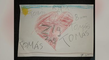 Tomás, 8 anos