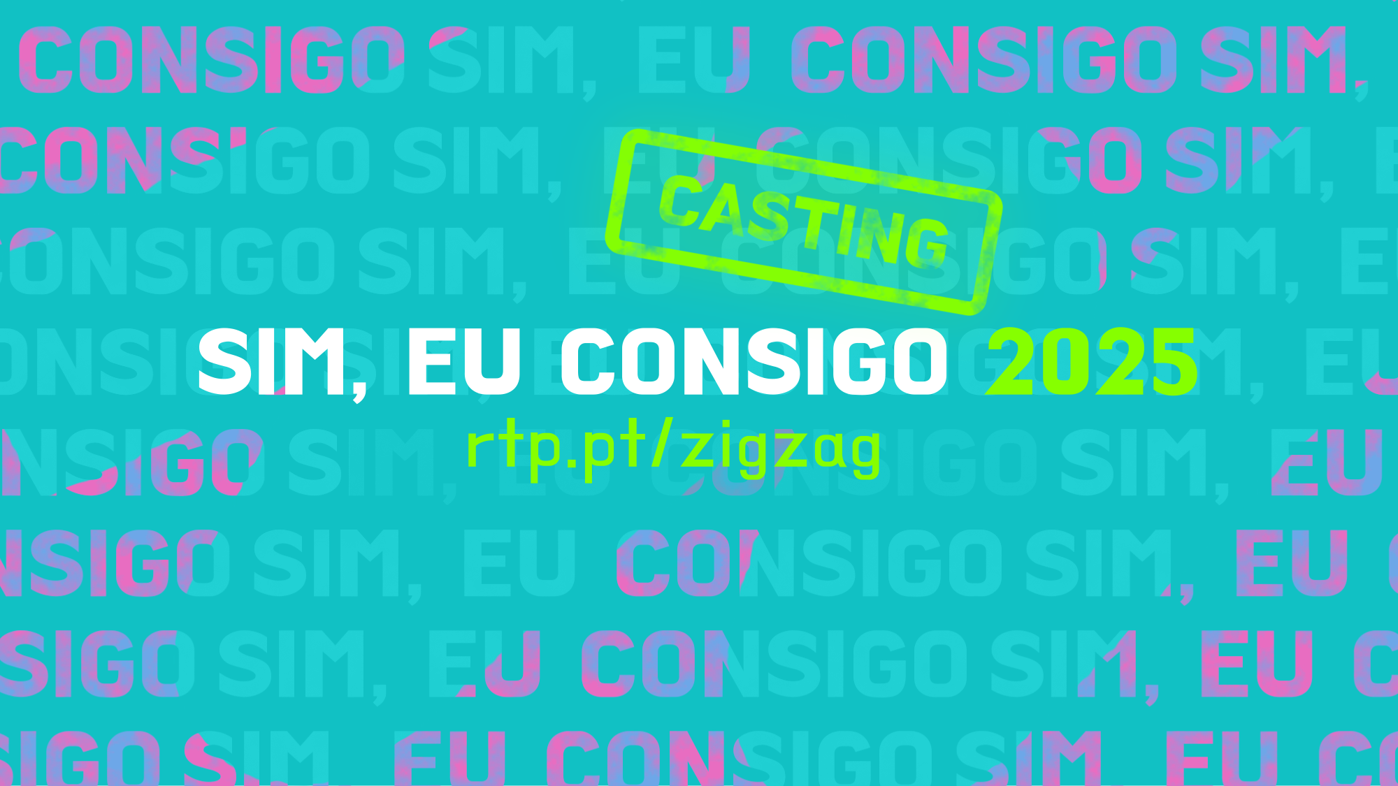 Imagem CASTING. PARTICIPA! SIM, EU CONSIGO